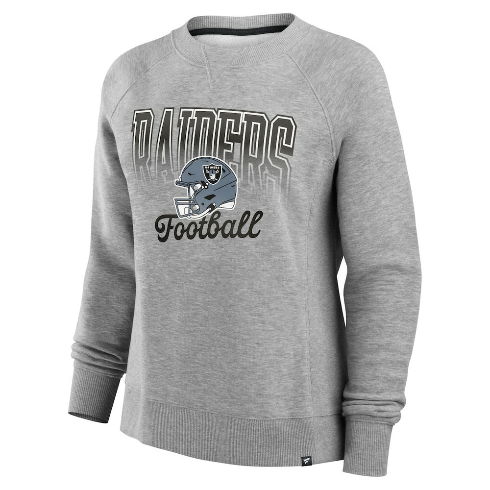 Women's Hit Hard Fleece Pullover Sweatshirt - Las Vegas Raiders