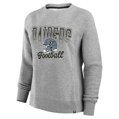 Women's Hit Hard Fleece Pullover Sweatshirt - Las Vegas Raiders