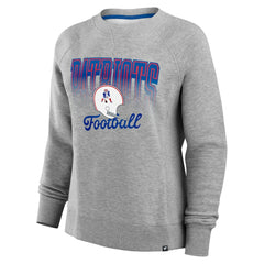 Women's Hit Hard Fleece Pullover Sweatshirt - New England Patriots