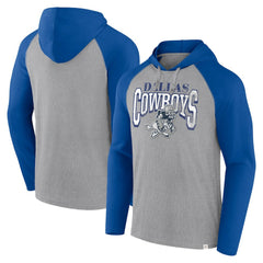 Under Center Long Sleeve Hoodie T-Shirt - Dallas Cowboys