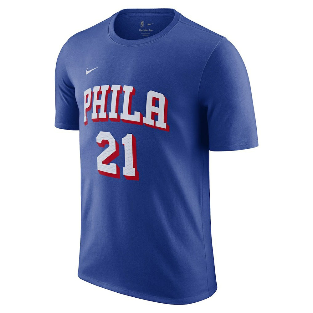 NBA Joel Embiid Philadelphia 76ers Name & Number T-Shirt