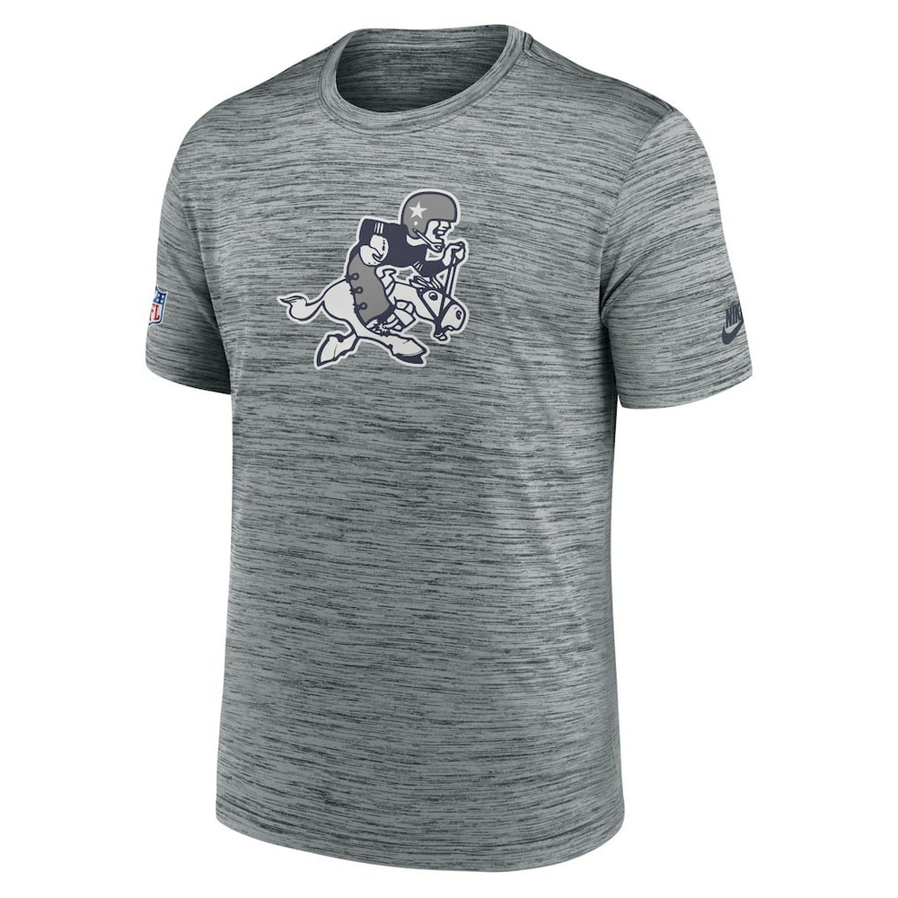 Sideline Velocity Throwback Logo Dri-FIT T-Shirt - Dallas Cowboys