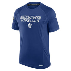 NHL Blue Toronto Maple Leafs Fanatics Authentic Pro Rink Tech T-Shirt