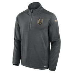 NHL Gray Vegas Golden Knights Fanatics Authentic Pro Rink Quarter-Zip Jacket