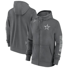 Primetime Club Full-Zip Hoodie - Dallas Cowboys