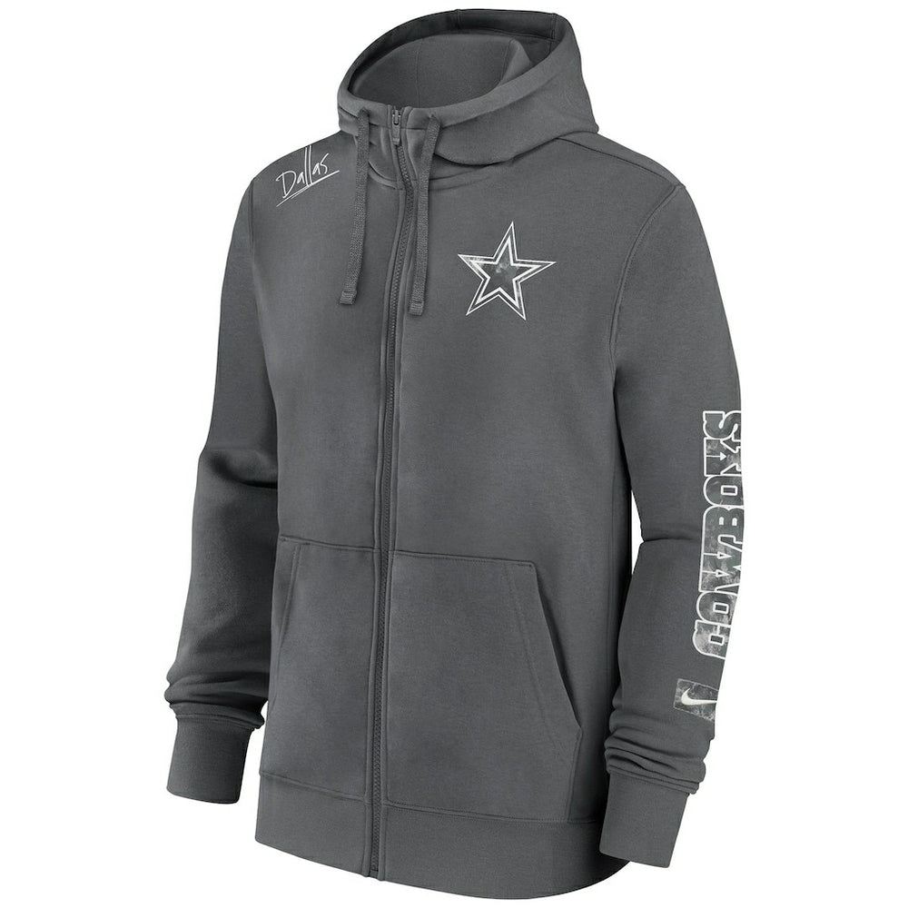 Primetime Club Full-Zip Hoodie - Dallas Cowboys