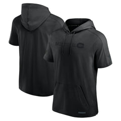 NHL Black Montreal Canadiens Fanatics Authentic Pro Road Performance Short Sleeve Pullover Hoodie