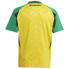 Jamaica National Team Youth 2024 Home Replica Jersey - Adidas Yellow
