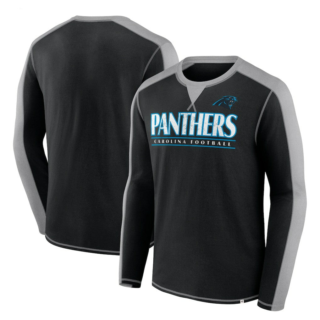 Behind the Line Long Sleeve T-Shirt - Carolina Panthers