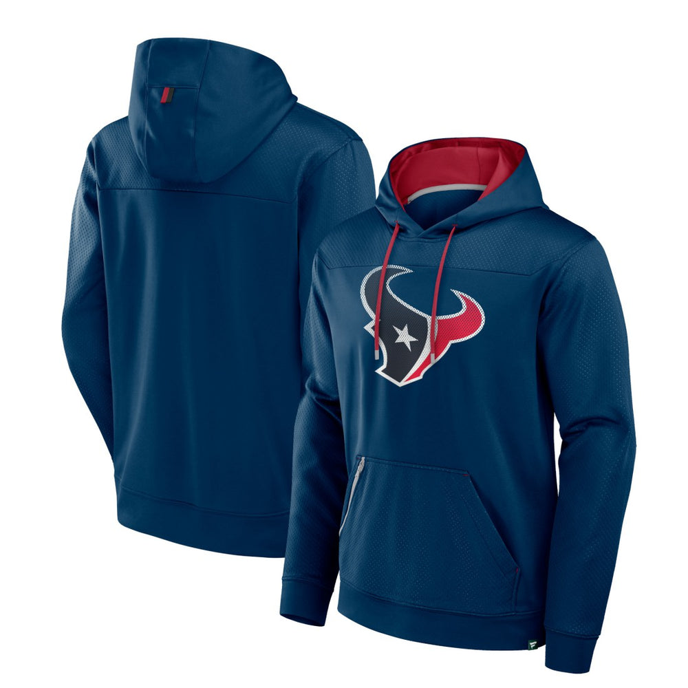 Defender Dot Faded Pullover Hoodie - Houston Texans