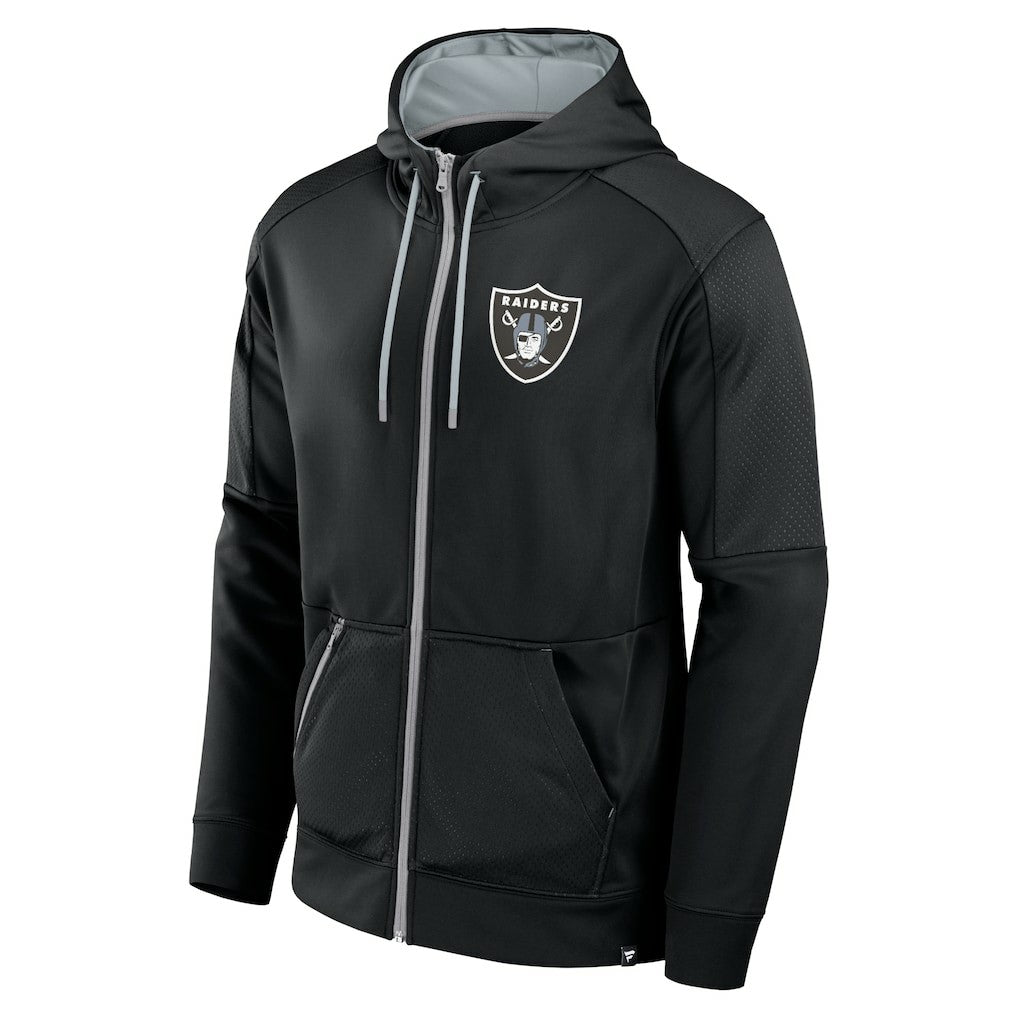 Defender Full-Zip Hoodie - Las Vegas Raiders