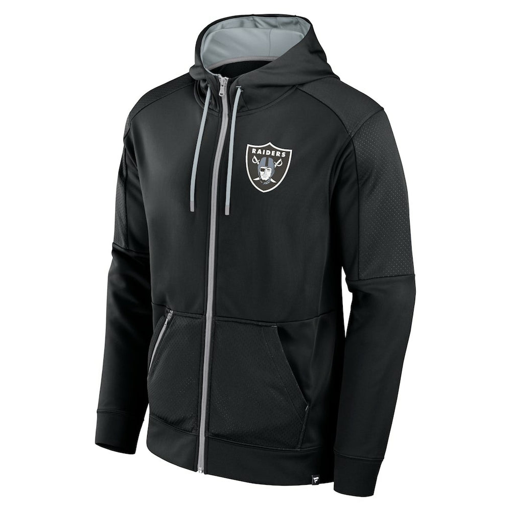 Defender Full-Zip Hoodie - Las Vegas Raiders