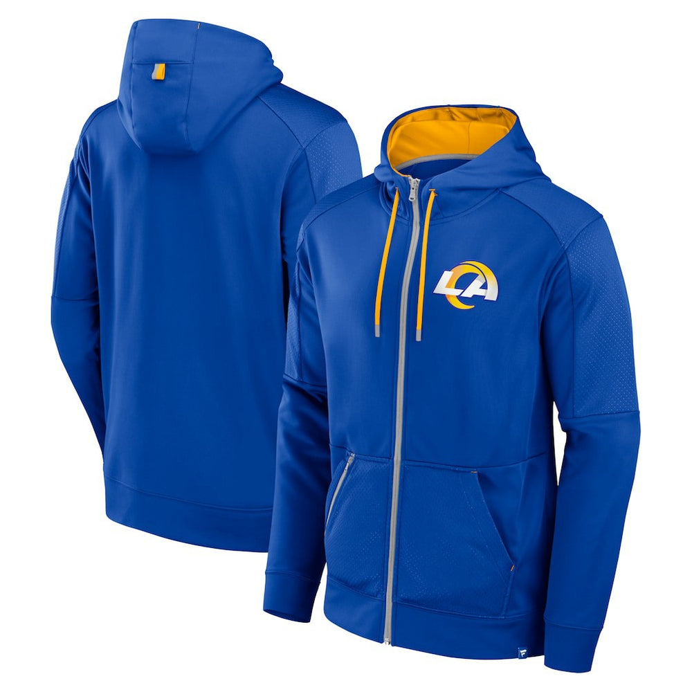 Defender Full-Zip Hoodie - Los Angeles Rams