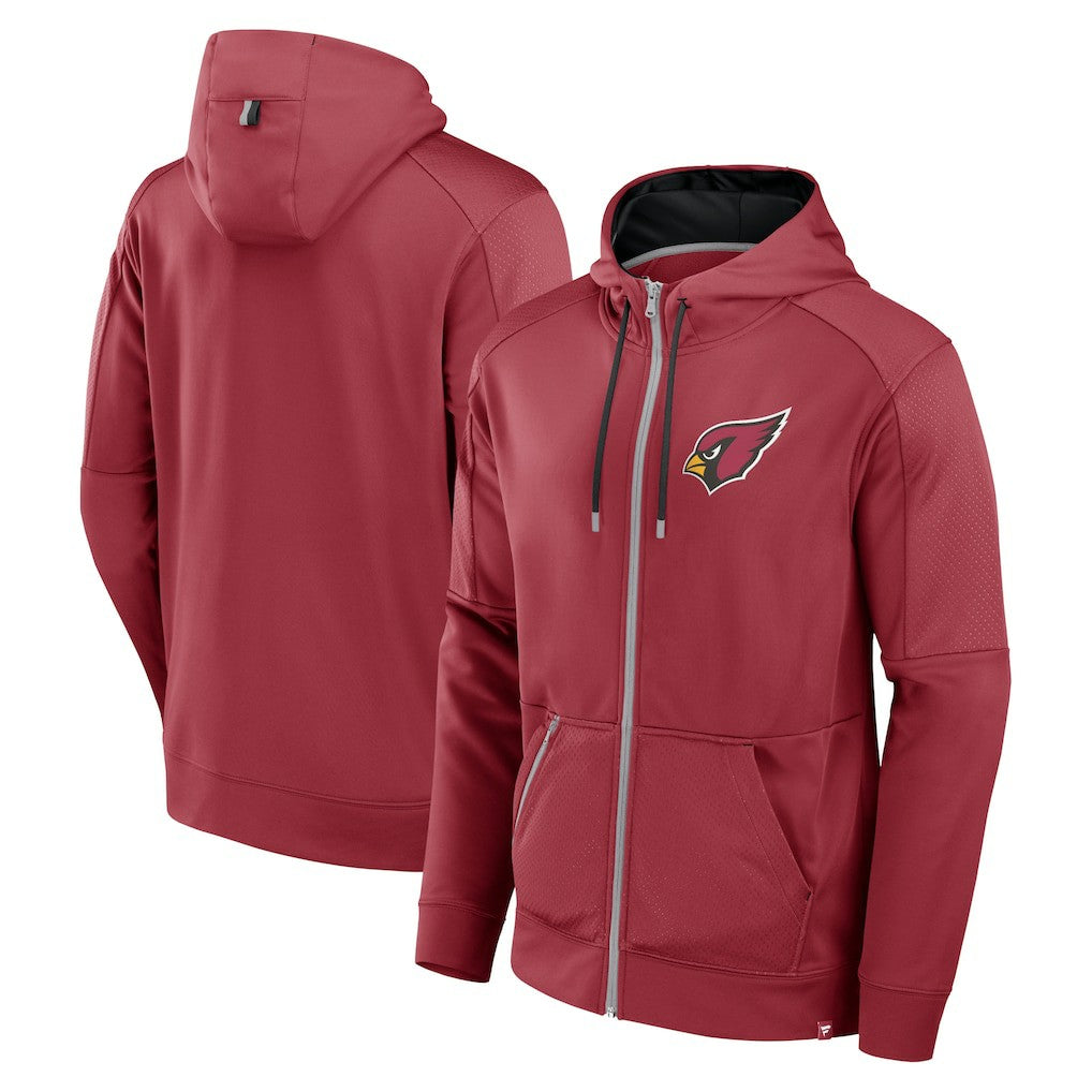 Defender Full-Zip Hoodie - Arizona Cardinals