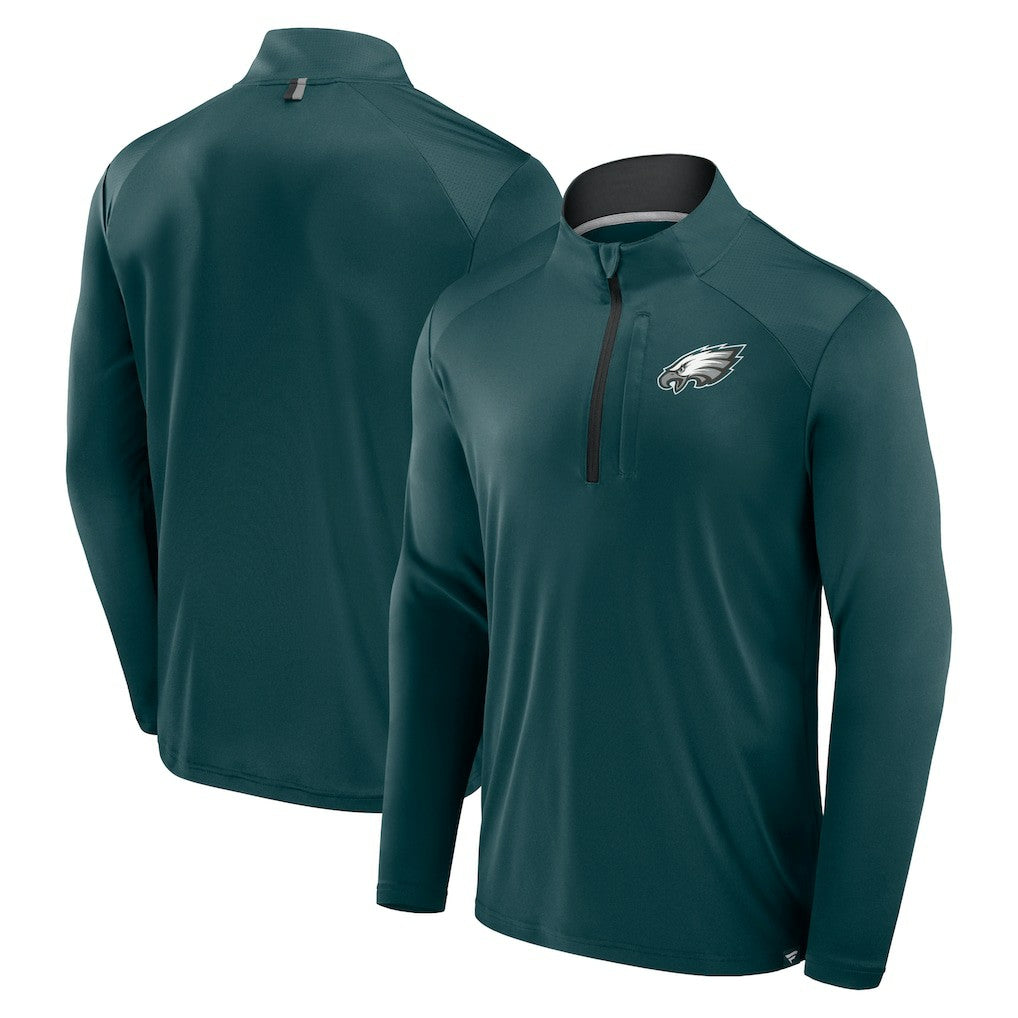 Defender Long Sleeve Quarter-Zip Jacket - Philadelphia Eagles