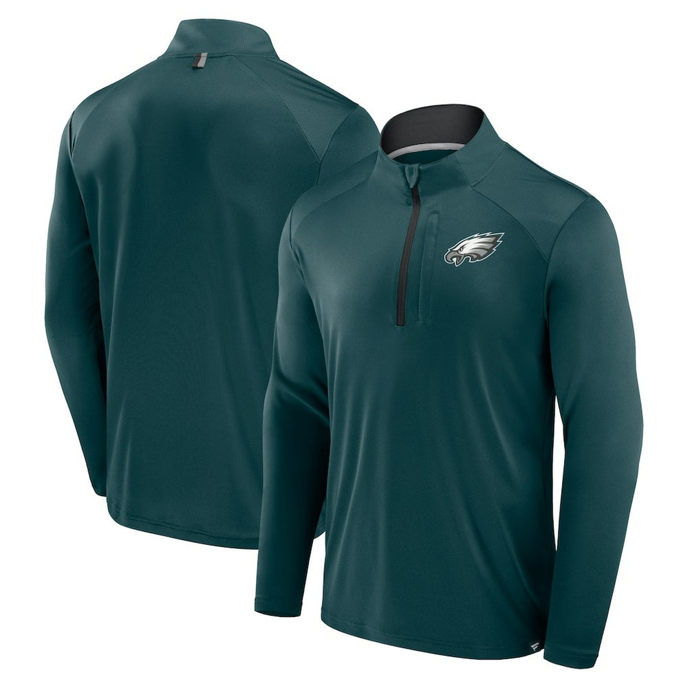 Defender Long Sleeve Quarter-Zip Jacket - Philadelphia Eagles