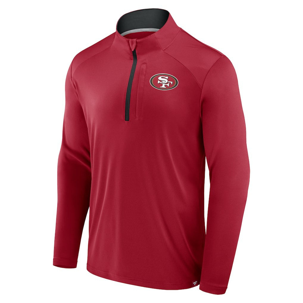 Defender Long Sleeve Quarter-Zip Jacket - San Francisco 49ers