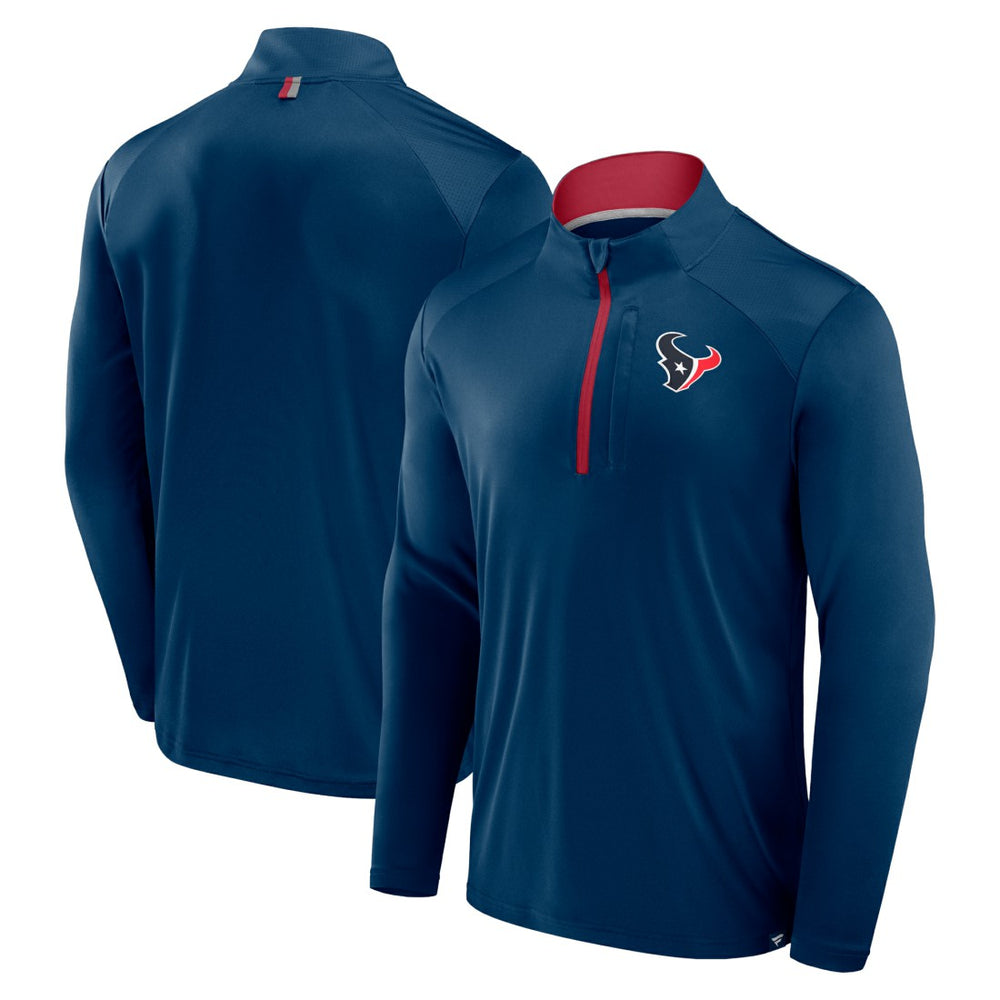 Defender Long Sleeve Quarter-Zip Jacket - Houston Texans