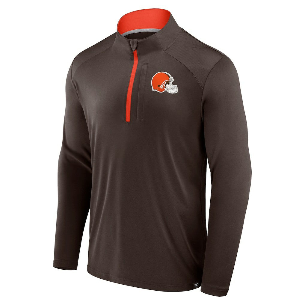 Defender Long Sleeve Quarter-Zip Jacket - Cleveland Browns