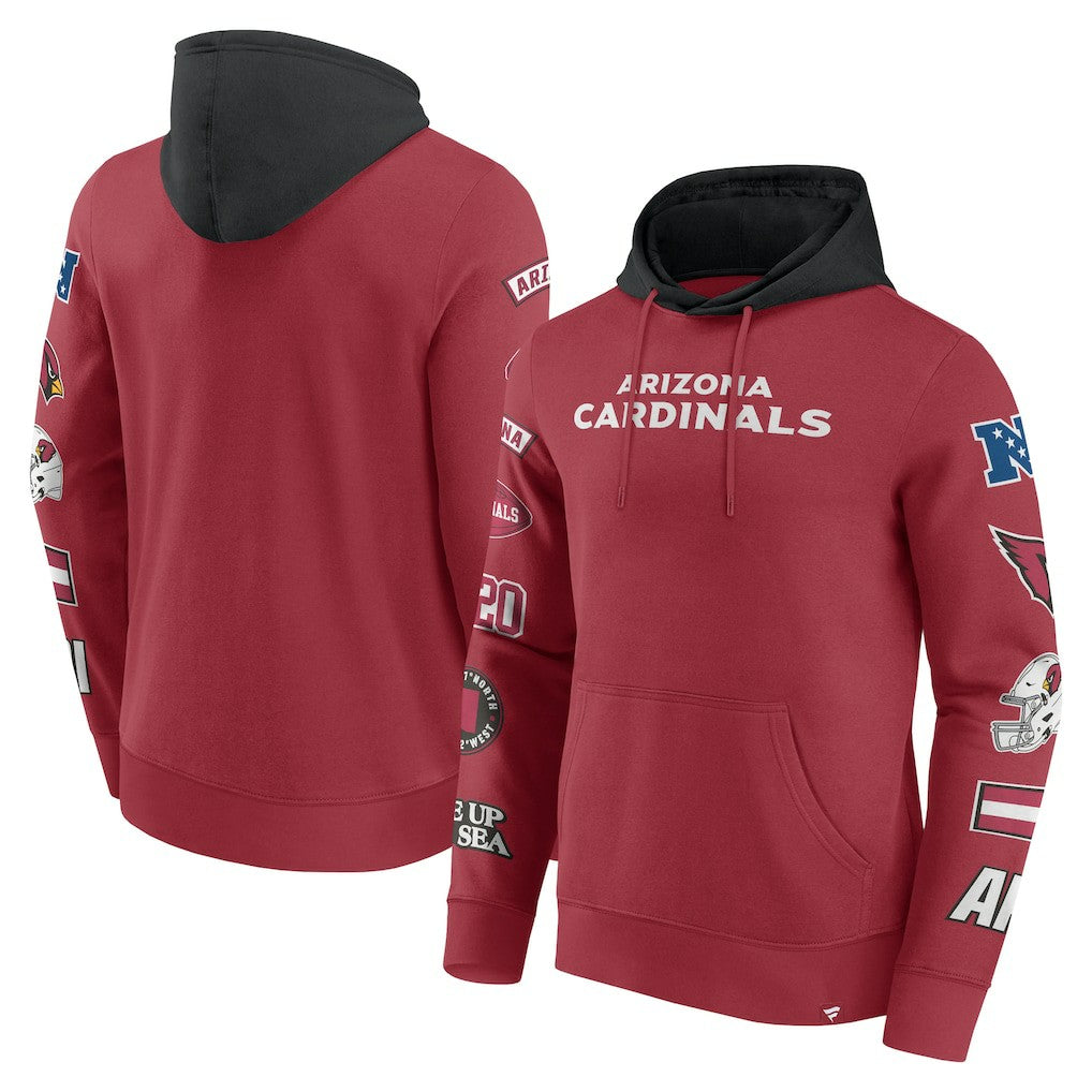 Patched Out Pullover Hoodie - Arizona Cardinals