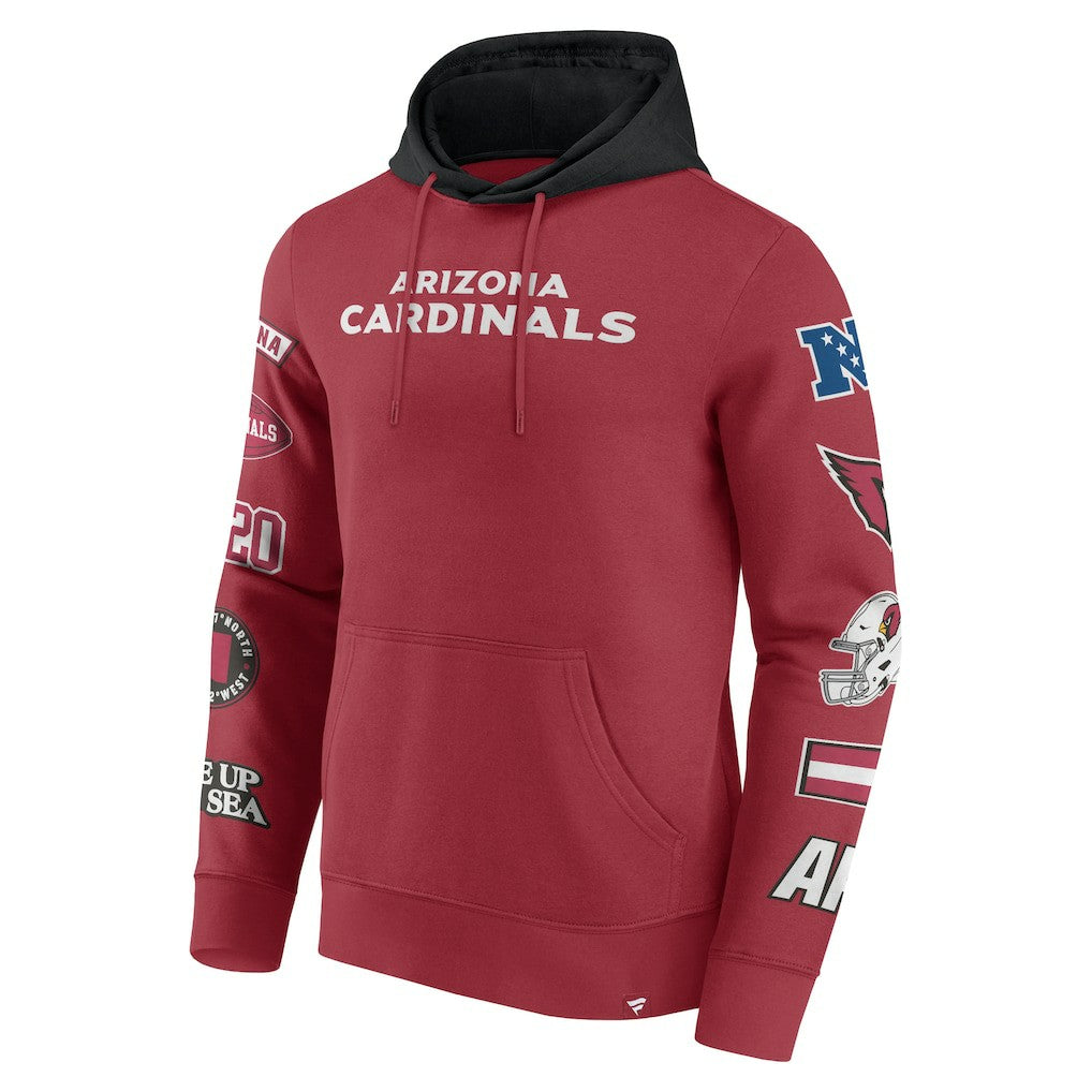 Patched Out Pullover Hoodie - Arizona Cardinals
