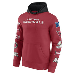 Patched Out Pullover Hoodie - Arizona Cardinals