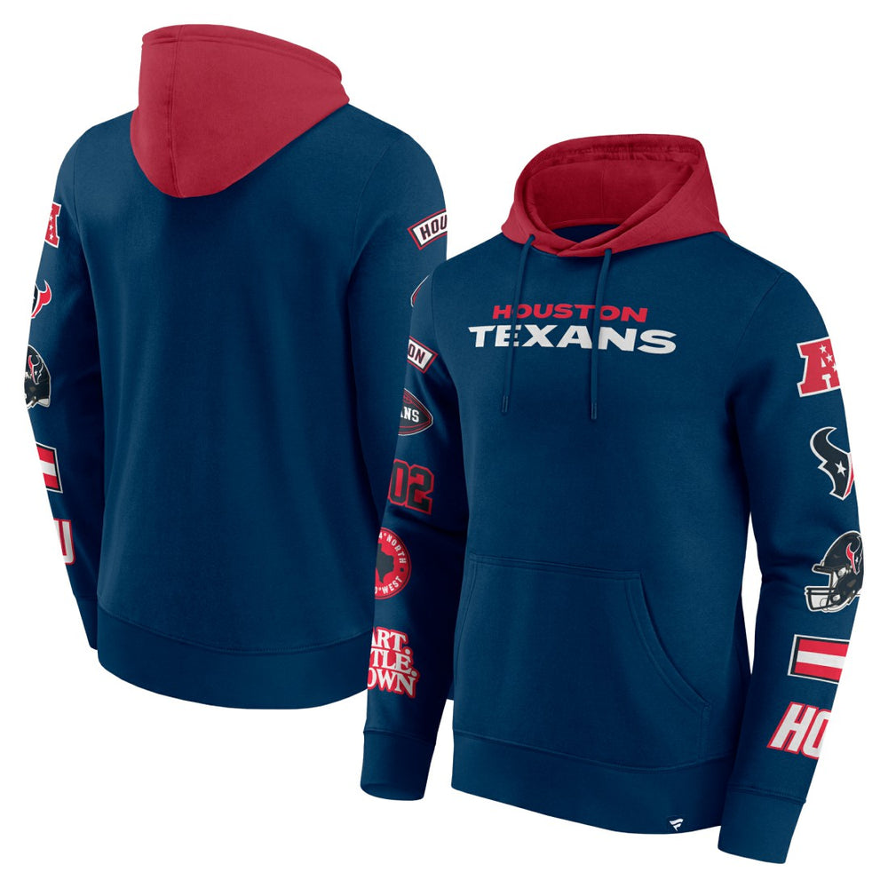 Patched Out Pullover Hoodie - Houston Texans