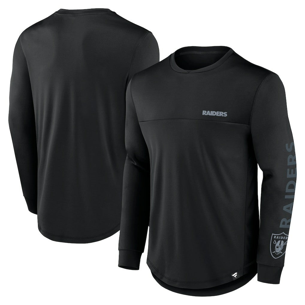 Blackout Long Sleeve T-Shirt - Las Vegas Raiders