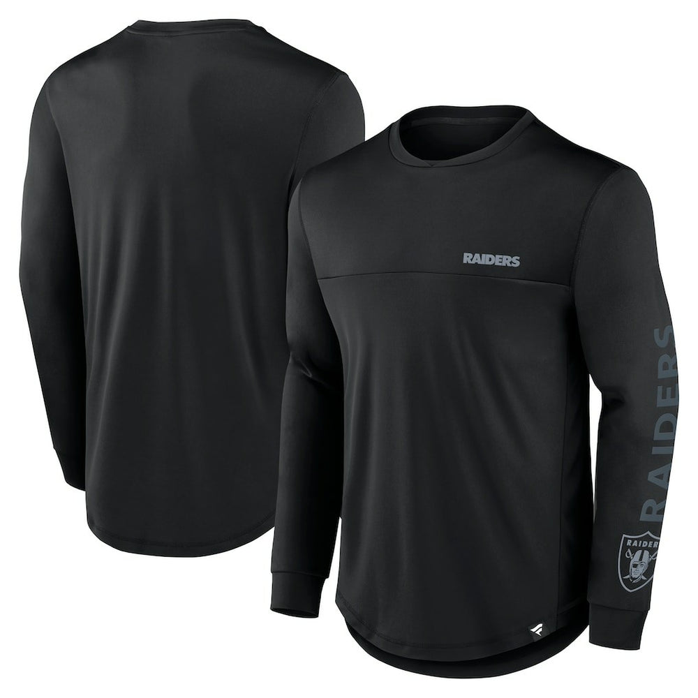 Blackout Long Sleeve T-Shirt - Las Vegas Raiders