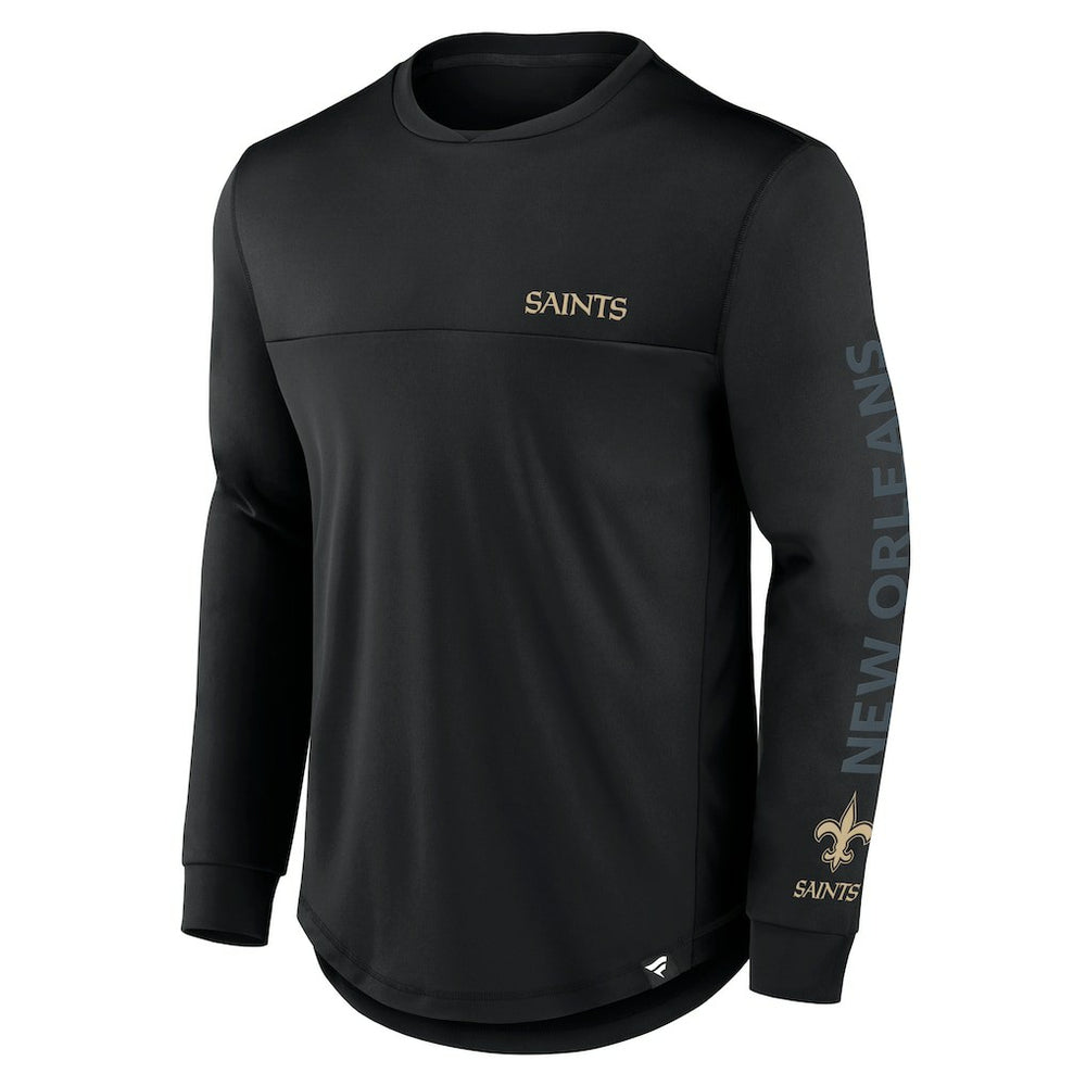Blackout Long Sleeve T-Shirt - New Orleans Saints