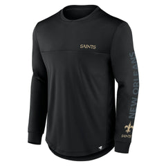 Blackout Long Sleeve T-Shirt - New Orleans Saints