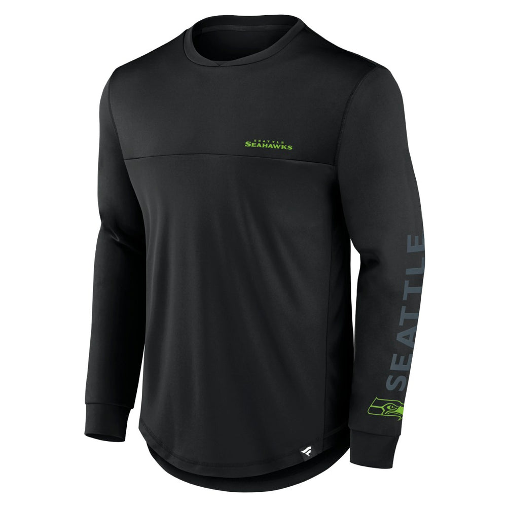 Blackout Long Sleeve T-Shirt - Seattle Seahawks