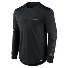 Blackout Long Sleeve T-Shirt - Seattle Seahawks