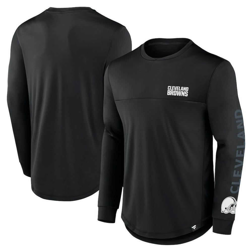 Blackout Long Sleeve T-Shirt - Cleveland Browns