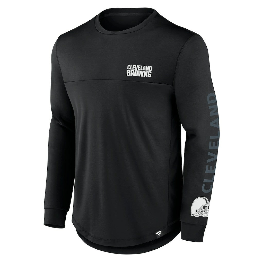 Blackout Long Sleeve T-Shirt - Cleveland Browns