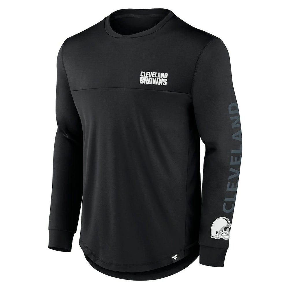 Blackout Long Sleeve T-Shirt - Cleveland Browns