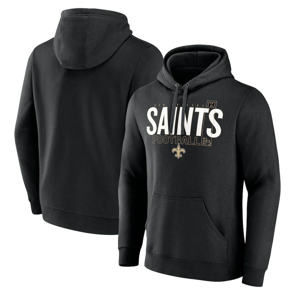 Pylon Outline Pullover Hoodie - New Orleans Saints