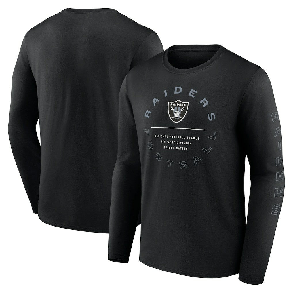 Stat Sheet Long Sleeve T-Shirt - Las Vegas Raiders