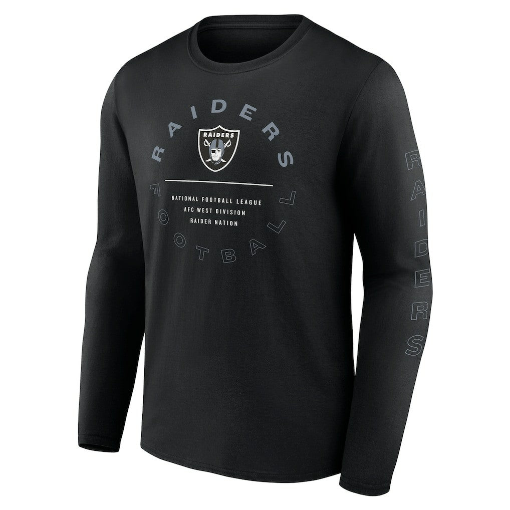 Stat Sheet Long Sleeve T-Shirt - Las Vegas Raiders