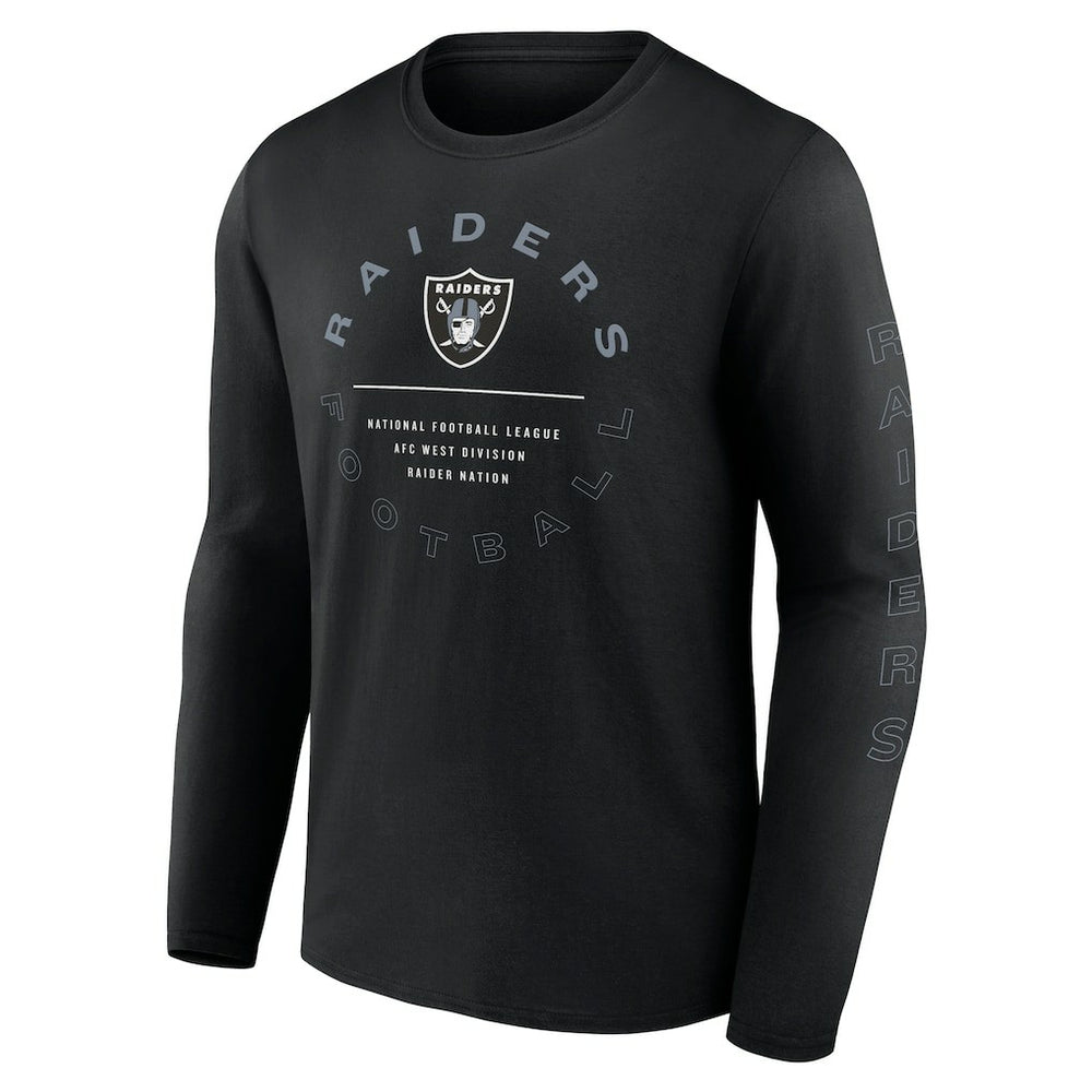 Stat Sheet Long Sleeve T-Shirt - Las Vegas Raiders