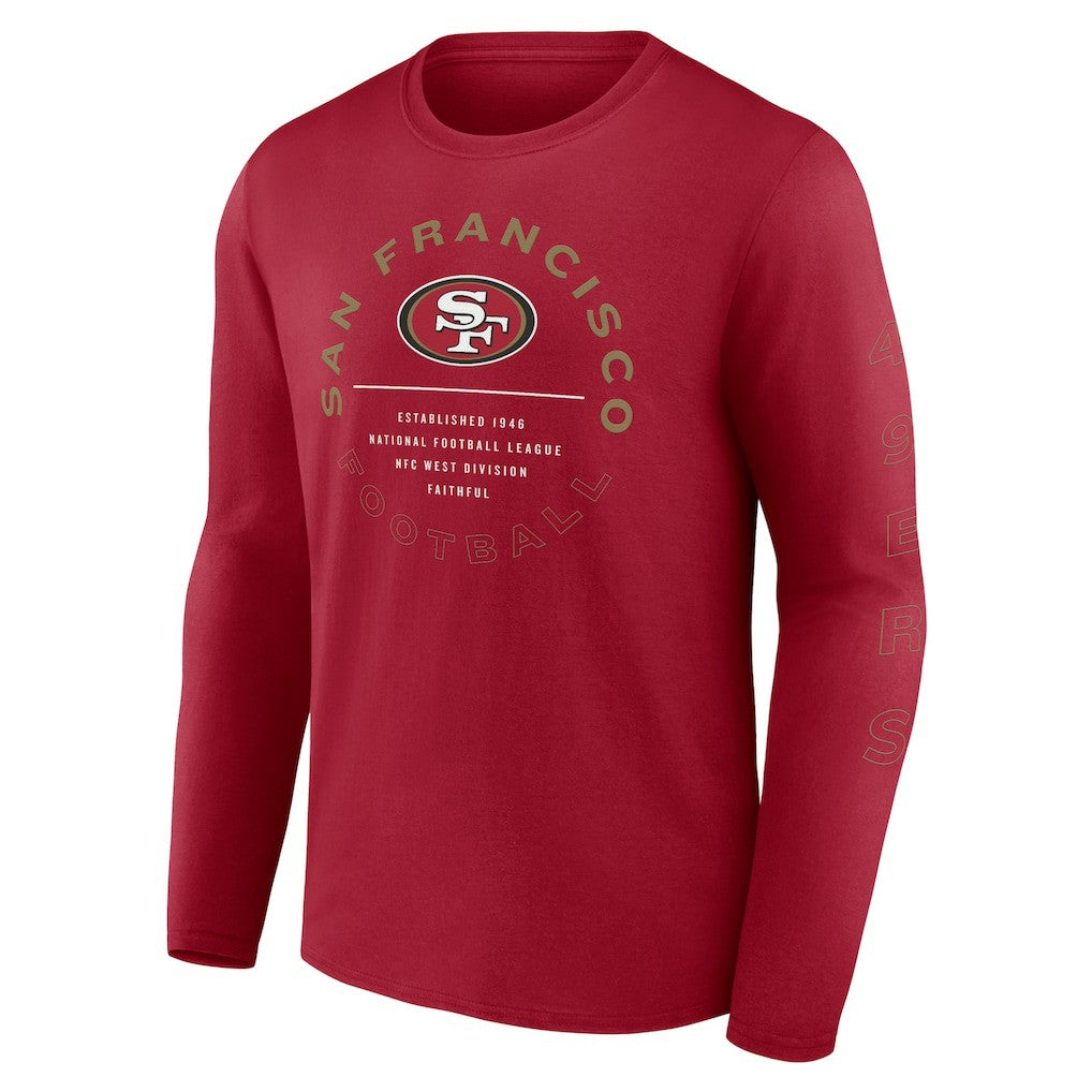 Stat Sheet Long Sleeve T-Shirt - San Francisco 49ers