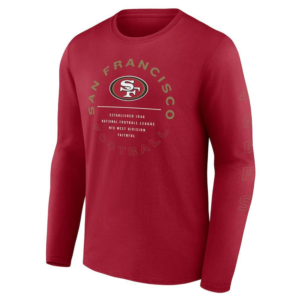 Stat Sheet Long Sleeve T-Shirt - San Francisco 49ers