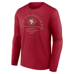 Stat Sheet Long Sleeve T-Shirt - San Francisco 49ers