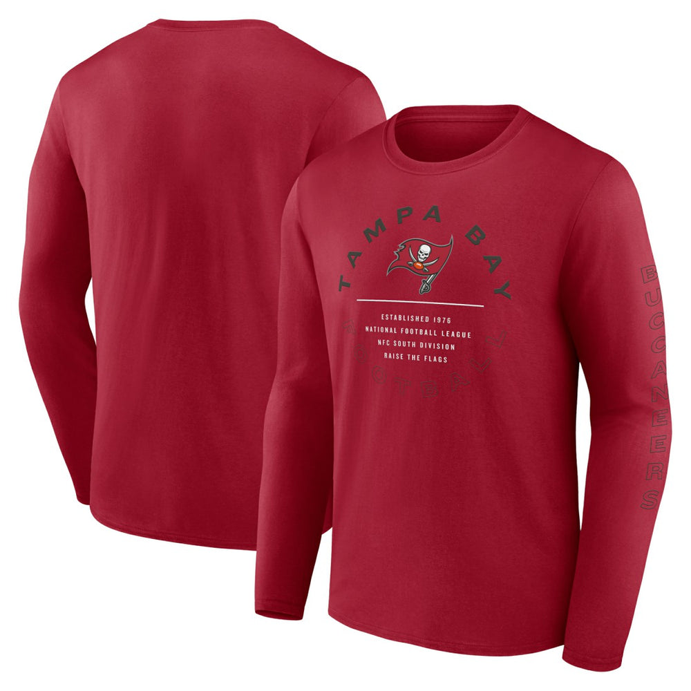 Stat Sheet Long Sleeve T-Shirt - Tampa Bay Buccaneers