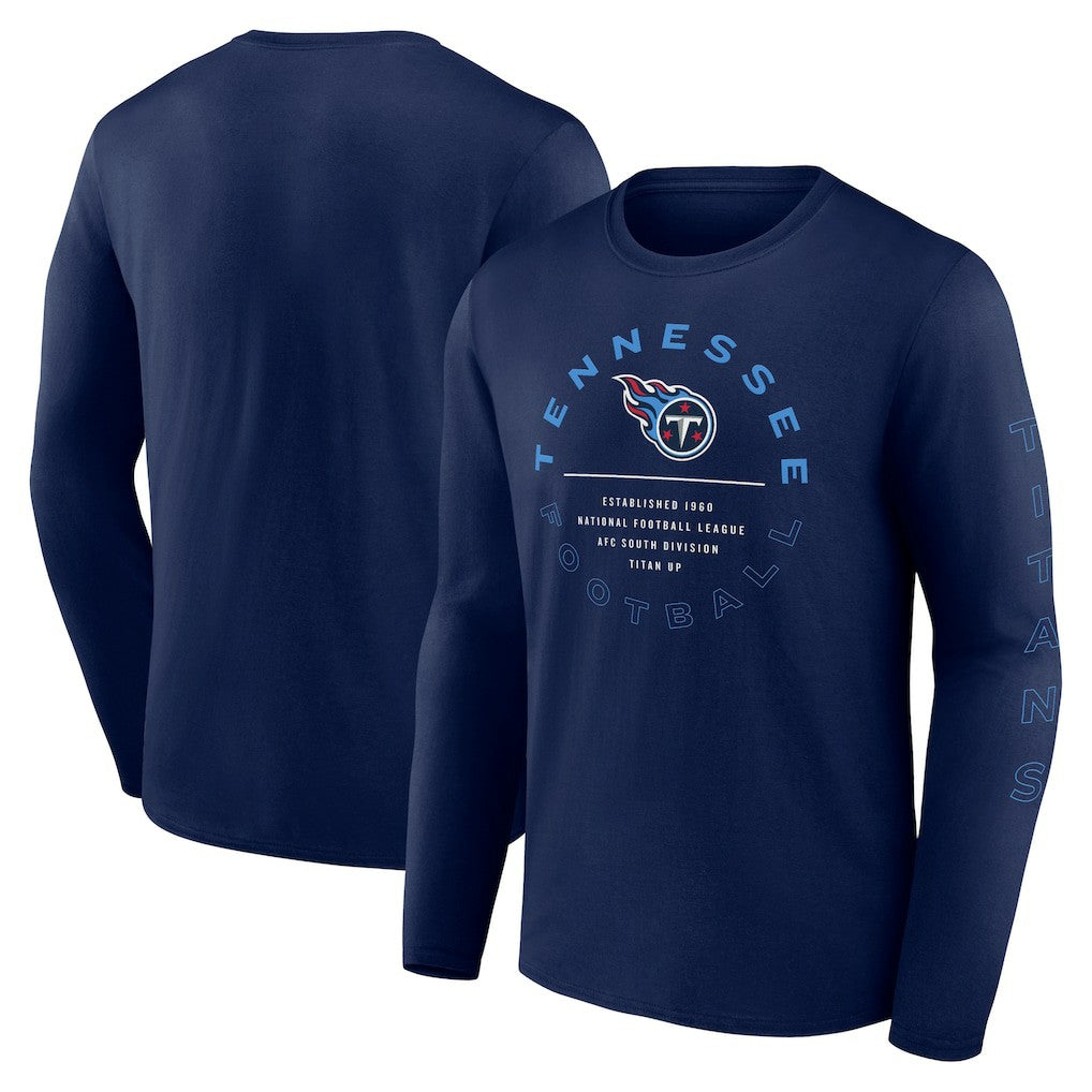 Stat Sheet Long Sleeve T-Shirt - Tennessee Titans