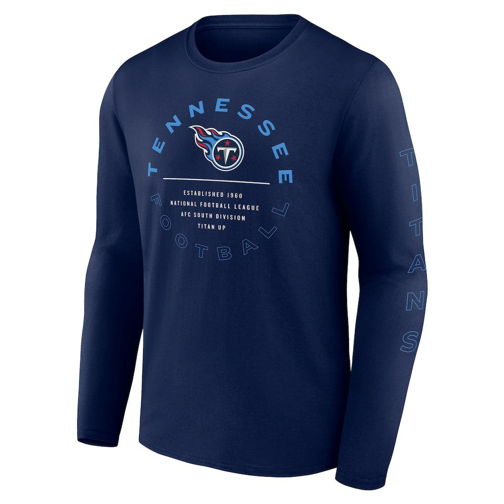 Stat Sheet Long Sleeve T-Shirt - Tennessee Titans