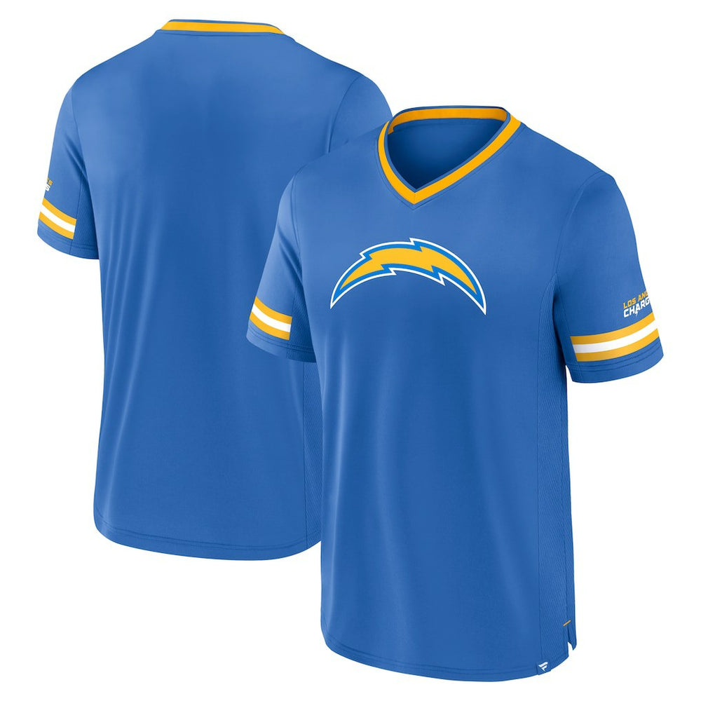 Stripe Stacking T-Shirt - Los Angeles Chargers