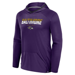 Transitional Defender Hoodie Long Sleeve T-Shirt - Baltimore Ravens