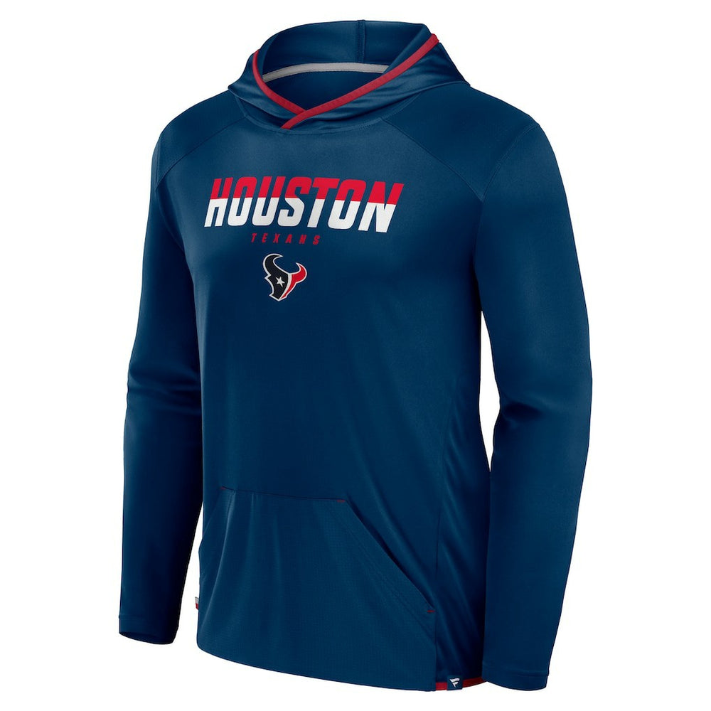 Transitional Defender Hoodie Long Sleeve T-Shirt - Houston Texans