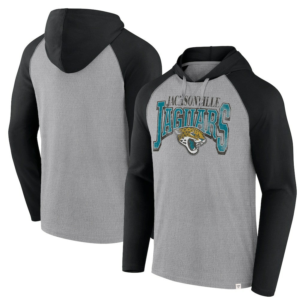 Under Center Long Sleeve Hoodie T-Shirt - Jacksonville Jaguars